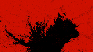黑色血液飞溅飙血喷血特效素材_动画特效素材_沙雕动画素材网